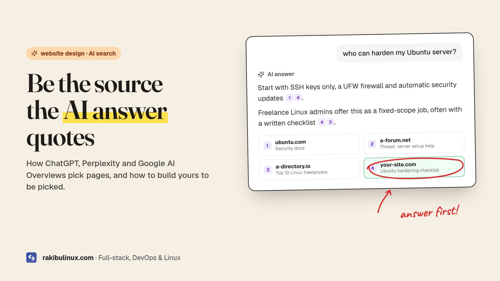 How to Get Cited by ChatGPT and AI Overviews in 2026