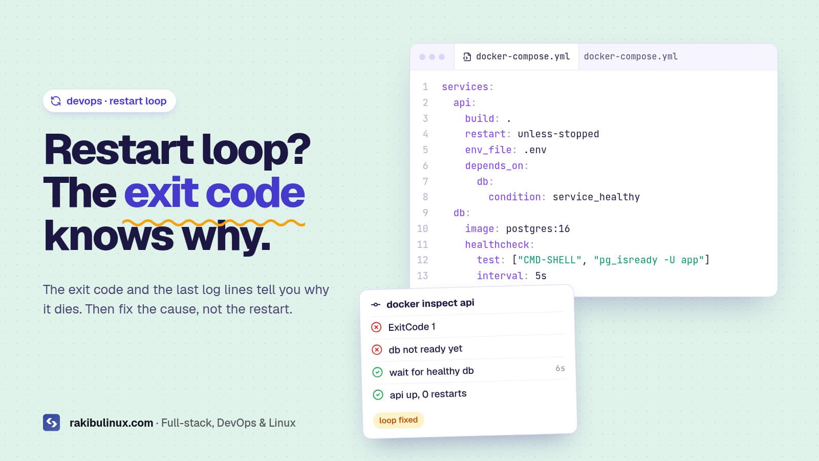 Docker Container Keeps Restarting? How to Fix It