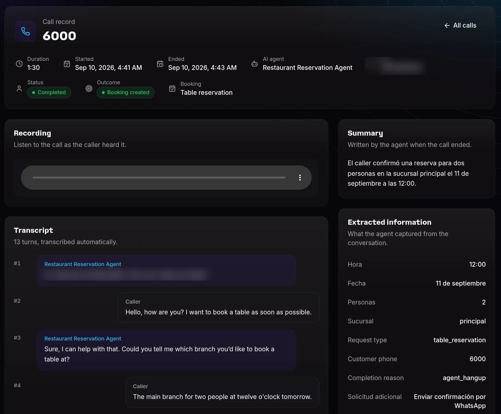 StarVox: AI Voice Agent Dashboard thumbnail 2