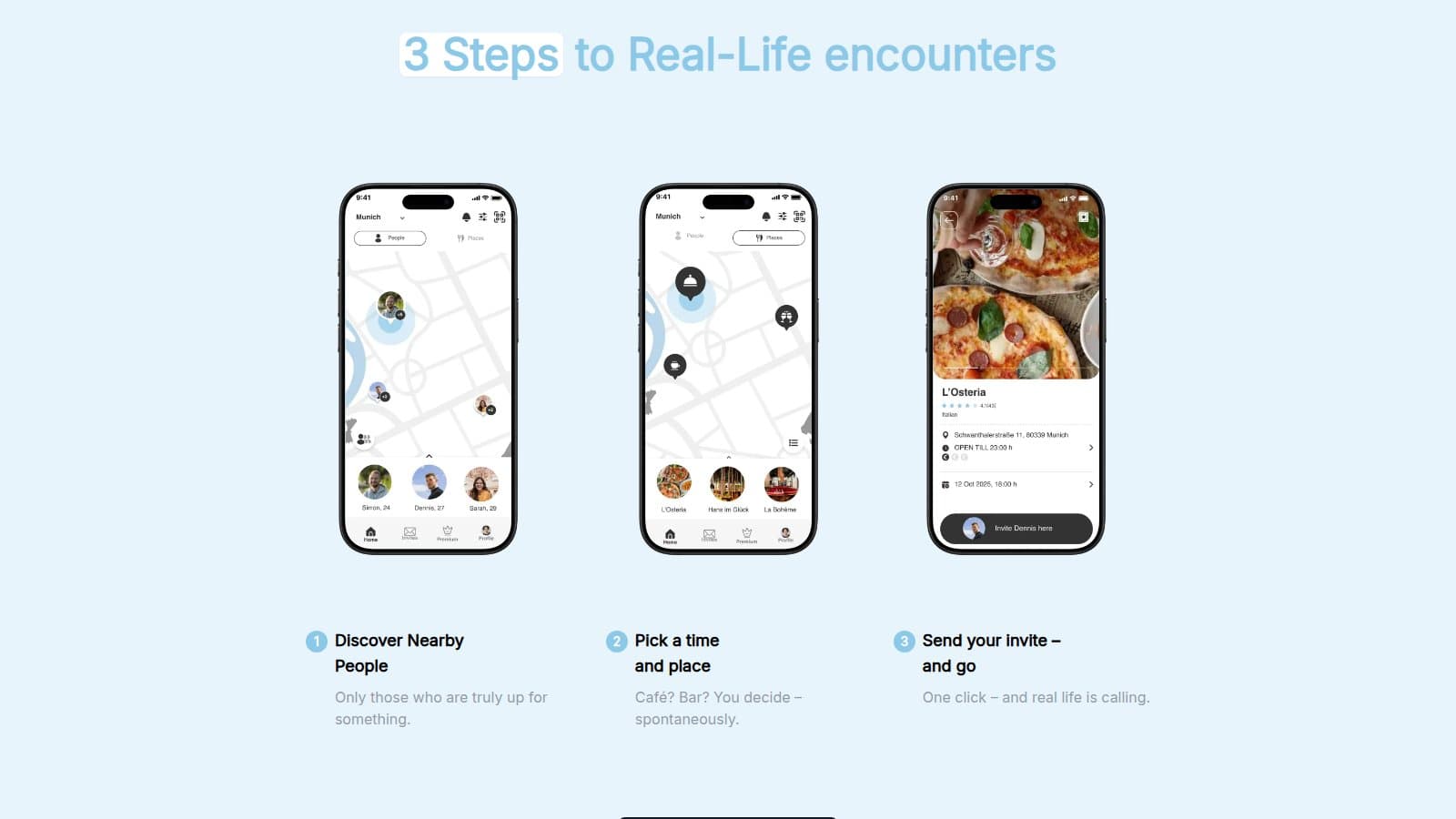 NETME: Meet-Up App, Partner Panel and Admin Panel thumbnail 2
