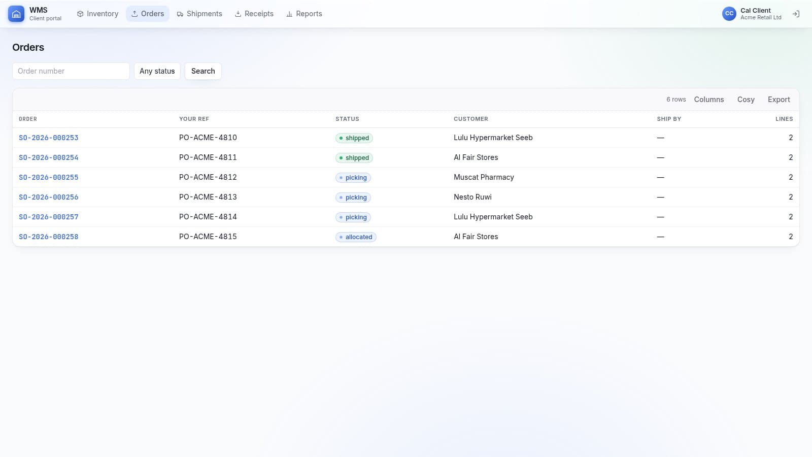 Warehouse Management System (3PL WMS) thumbnail 8