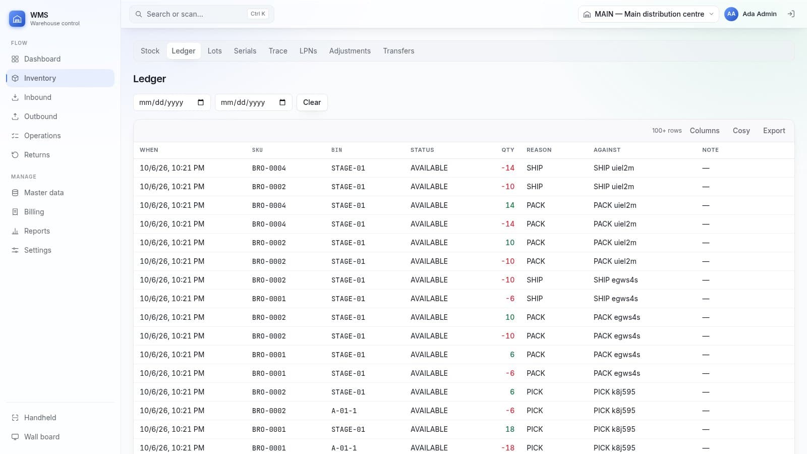 Warehouse Management System (3PL WMS) thumbnail 6