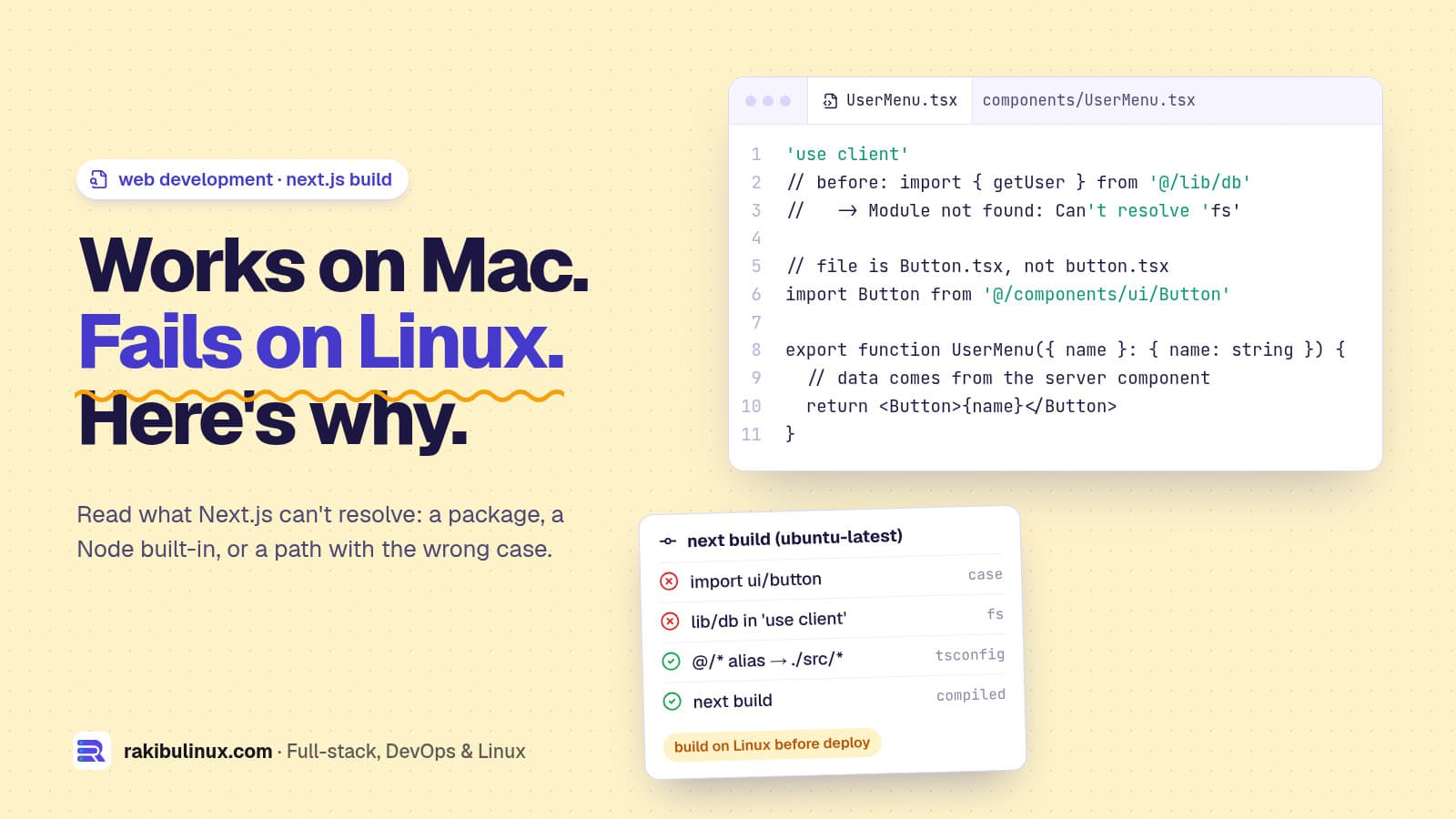 Next.js "Module Not Found: Can't Resolve": 6 Fixes